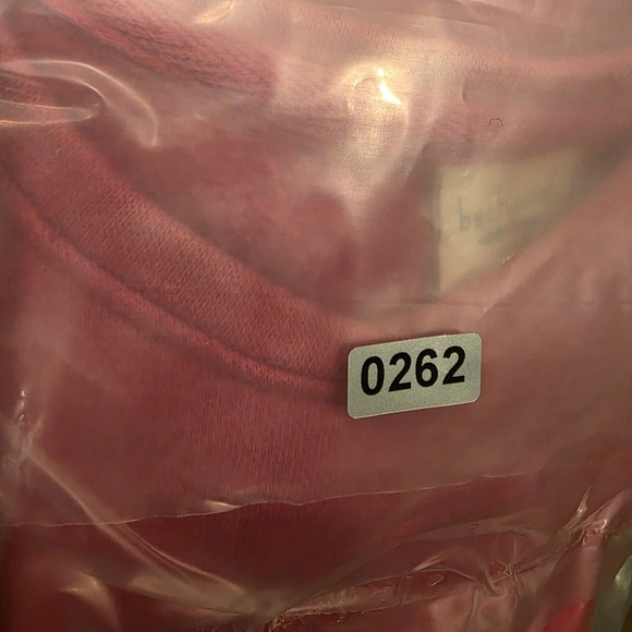 Bechamel Women's S Red Christmas Sweatshirt Embroidered Snowmen Warm Wishes - Picture 10 of 10